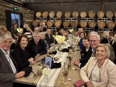 Club dinner meeting at Dromana Estate
