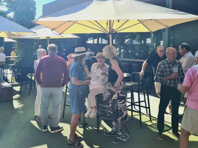 Cross-club lunch at St Andrew's Brewery, Fingal