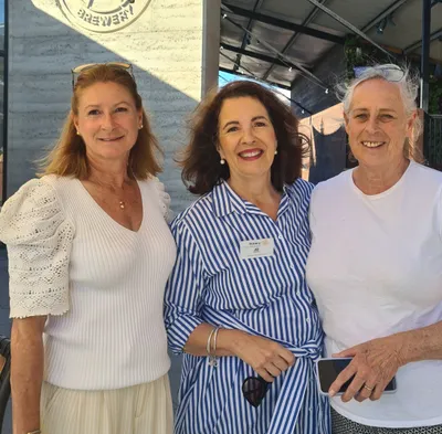 Members at the cross-club lunch